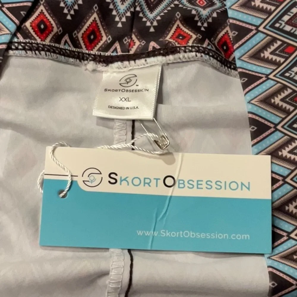 Skort Obsession Geometric Skirt